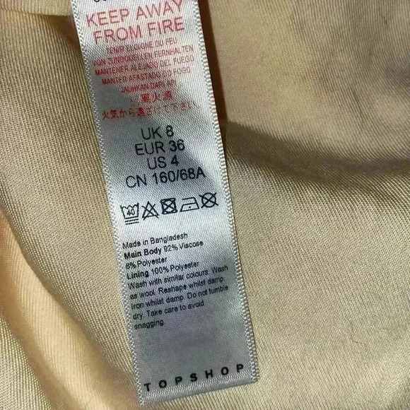 NWT Top Shop wide leg pants - Picture 7 of 7